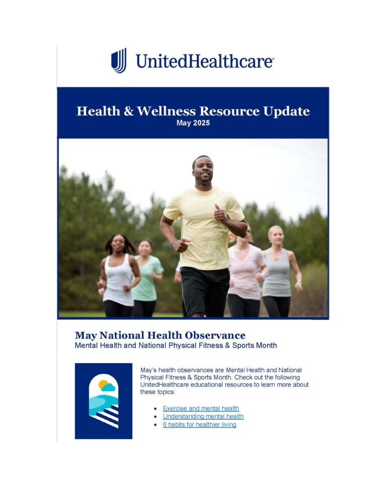 Wellness Newsletter - May 2025 (PDF)