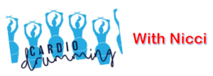 Cardio drumming with Nicci