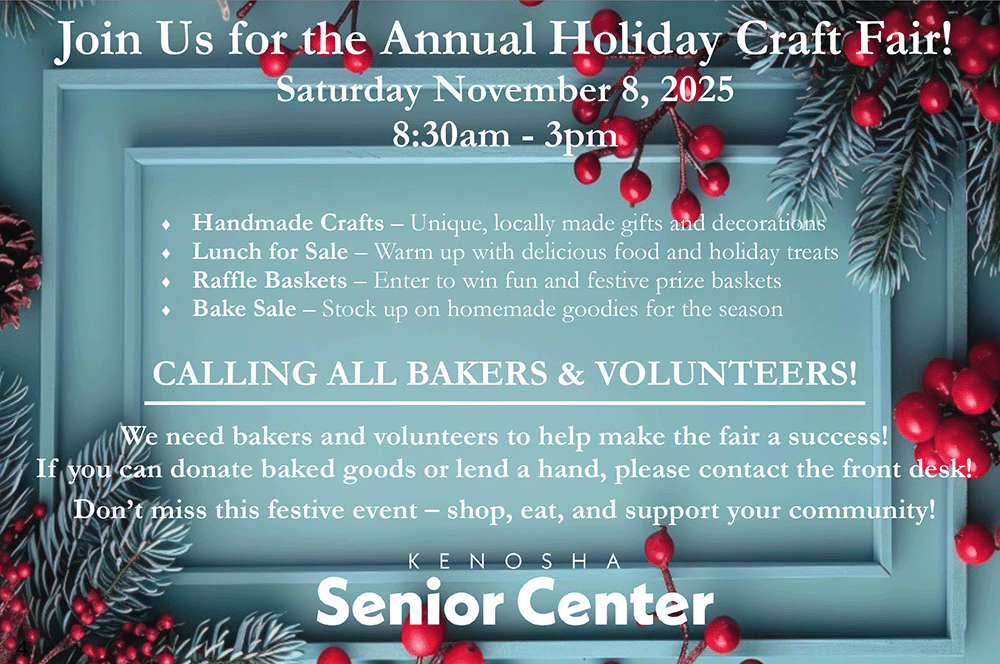 Join Us for the Annual Holiday Craft Fair!