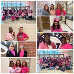 Washington Students and Staff Wear Pink for Breast Cancer Awareness Month