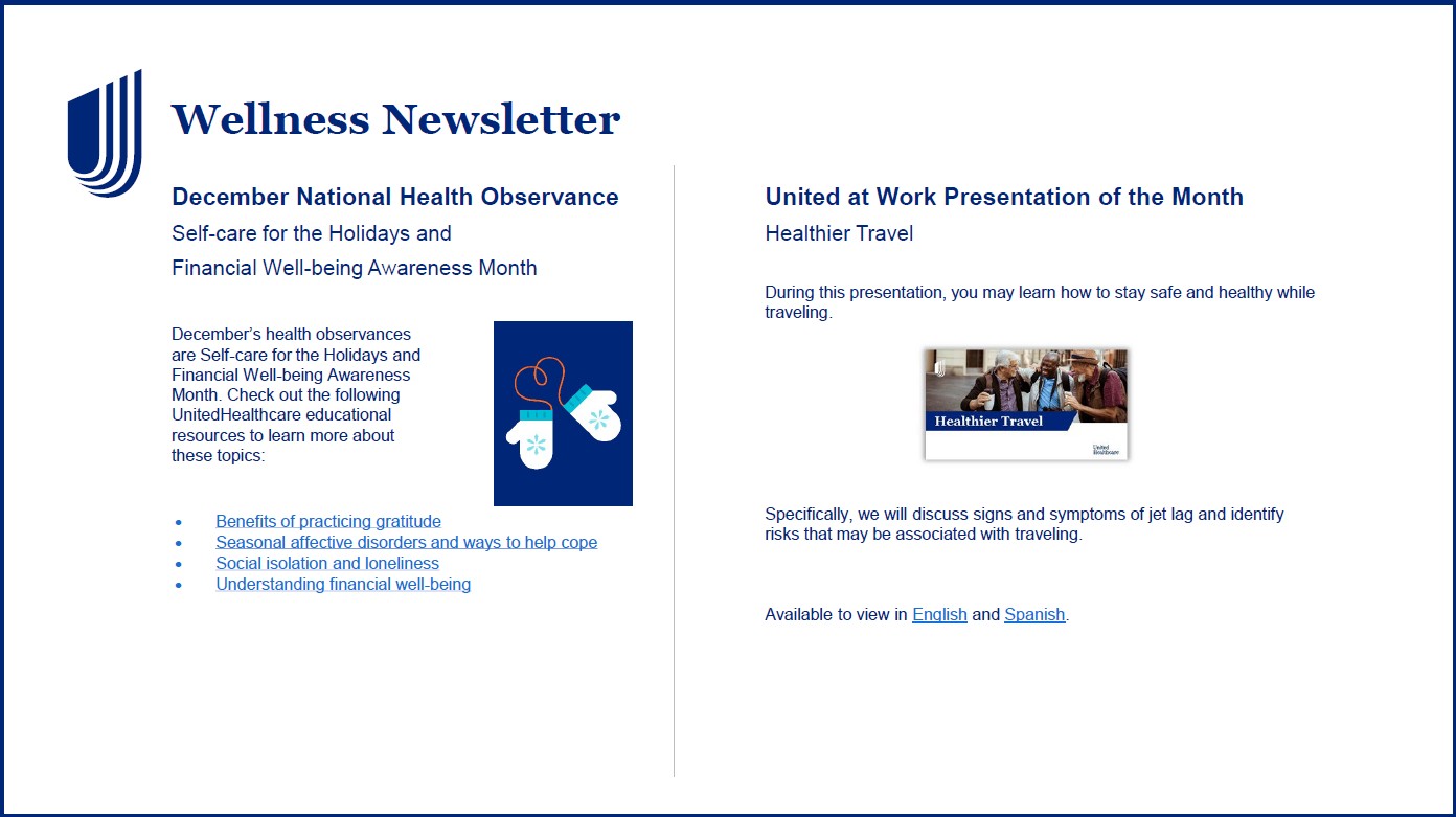 Wellness Newsletter - Dec. 2025 (PDF)