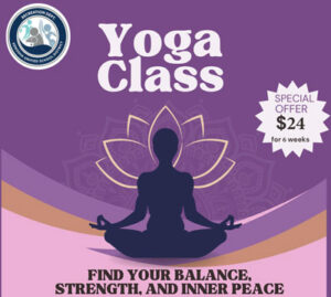 Yoga Class- find your balance, strength, and inner peace
