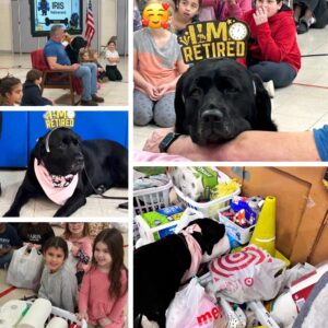 Retirement Party for K9 Iris