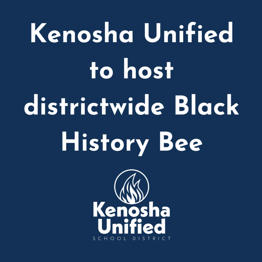 Kenosha Unified to host districtwide Black History Bee