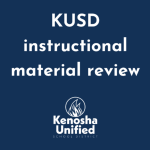 KUSD instructional material review