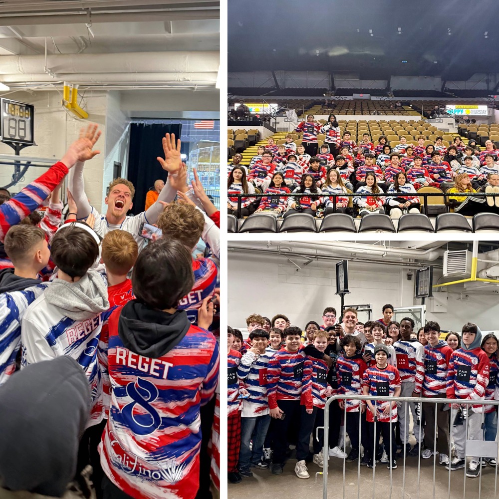 Mahone Soccer Club Meets Pro Alum Zach Reget at Milwaukee Wave STEM Day