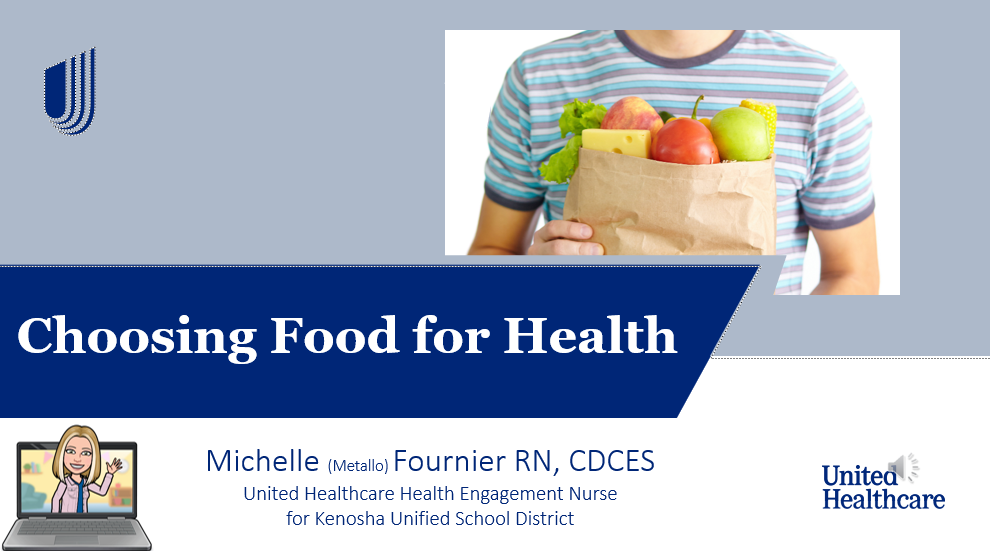 Choosing Food for Health PowerPoint Presentation