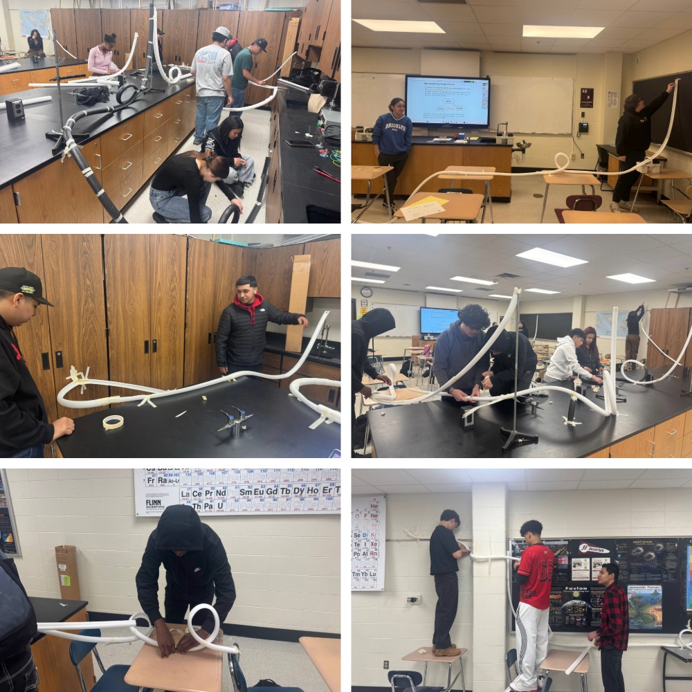 Bradford students engineer roller coaster fun