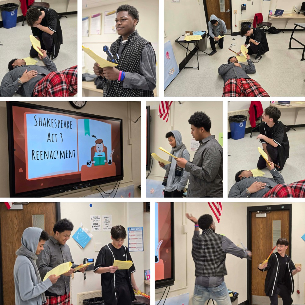 Bradford literature class reenacts 'Romeo and Juliet'