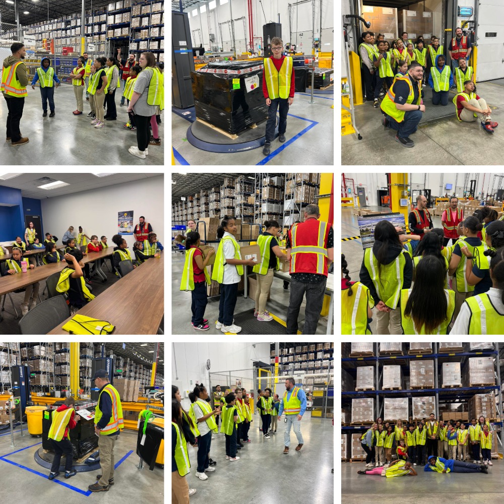 Frank Elementary students explore supply chain at Fresenius Kabi