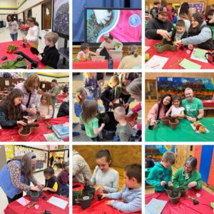 KUSD families learn gardening skills with "salsa pot" project