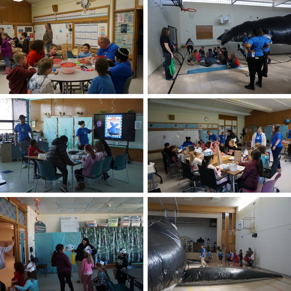 Hillcrest students lead marine education day for KUSD second graders