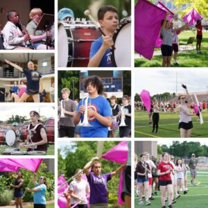 Band of the Black Watch and Color Guard kick off summer training at Carroll University