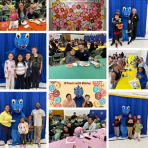 Donuts with Didley' brings Grewenow families together