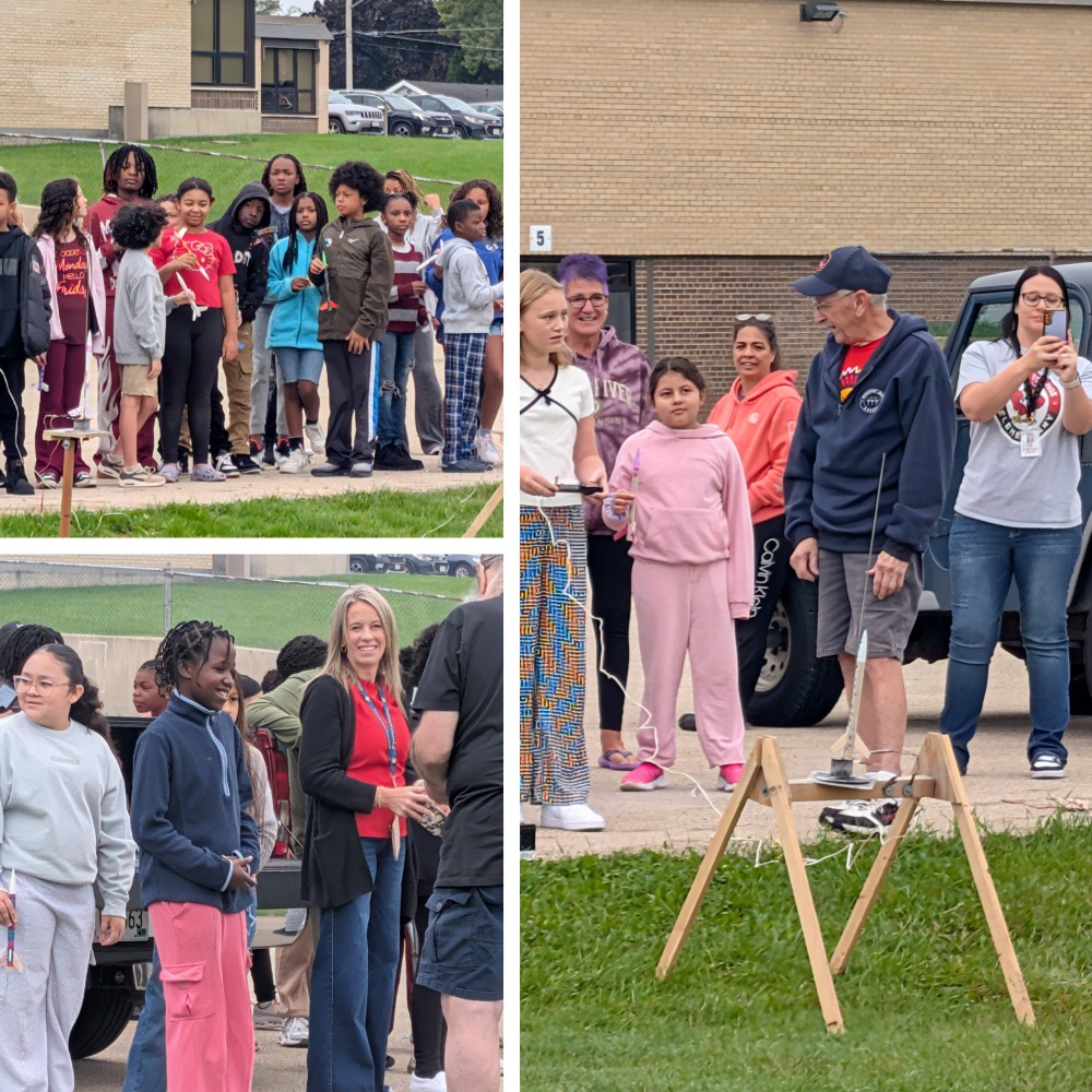 Model rockets bring science to life for Curtis Strange students