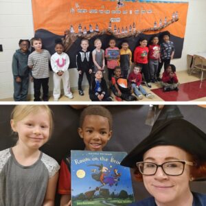 'Room on the Broom' teaches Brass kindergarteners literacy and belonging