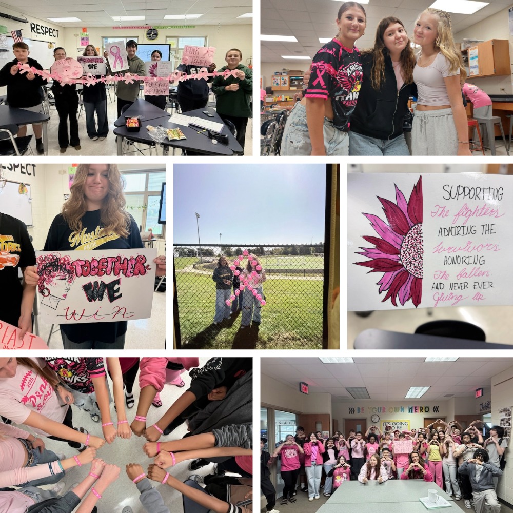 Mahone students raise breast cancer awareness