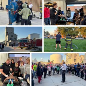 Students explore fire service careers at Operation: Fire and Rescue event