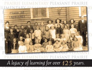 Class of 1910-11 photo. A legacy of learning for over 125 years.